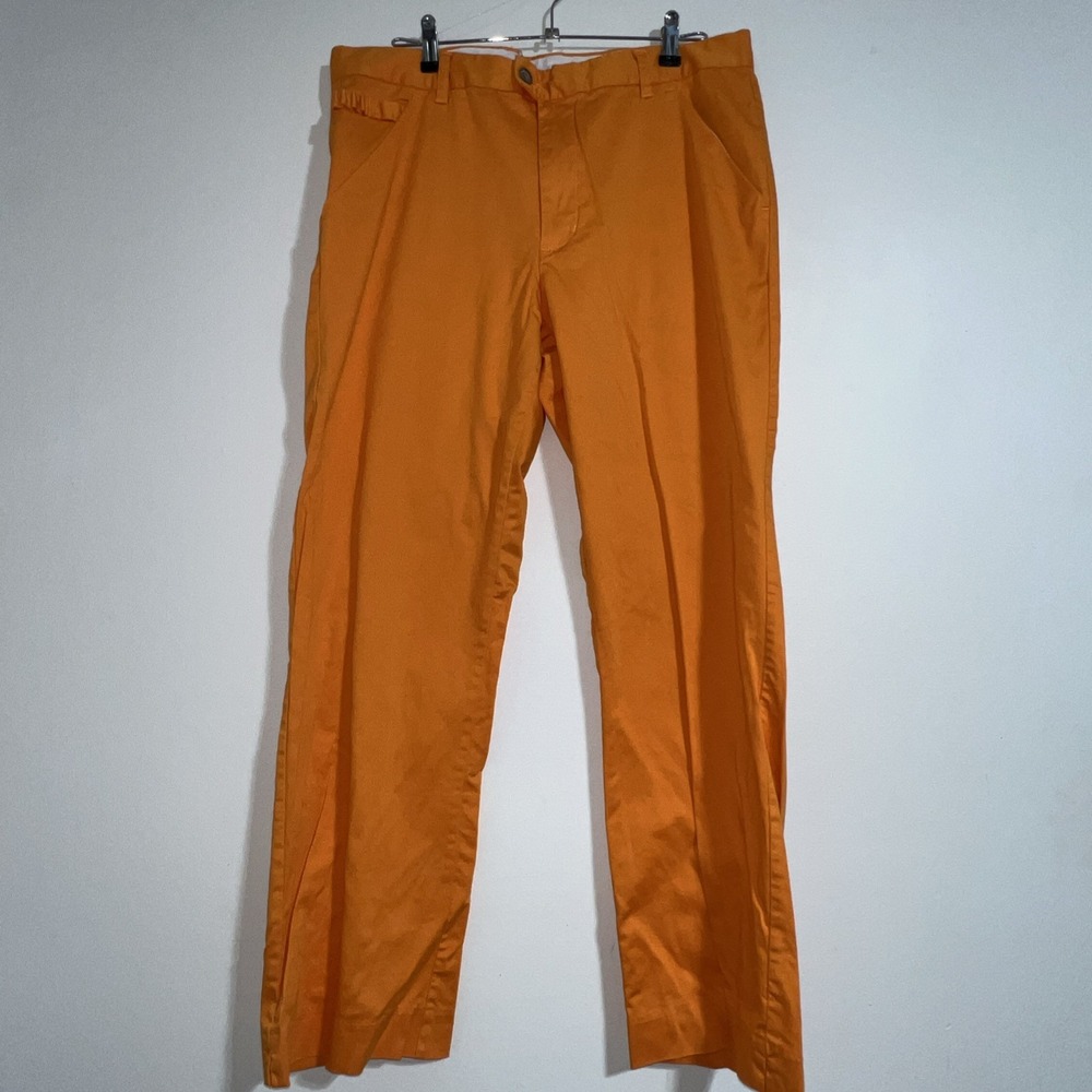 Royal and Awesome Men's Golf Pants Sz 36-30 Orange Slice Stretch Golf Pants